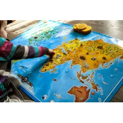 DUMEL DISCOVERY Interaktywna MAPA ZWIERZĘTA Świata DD 60846